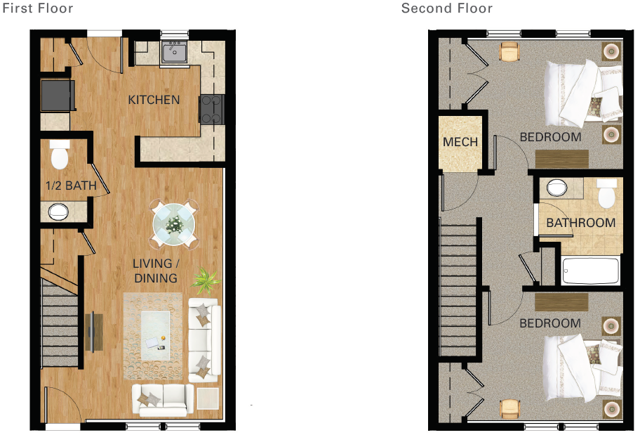 Suite A Floorplan